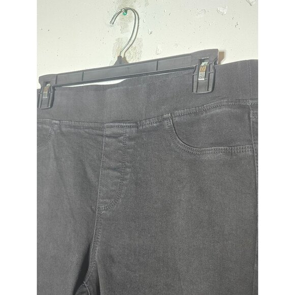 Talbots Simply Flattering Collection Black Jegging Pull On Jeans Size 12P Petite - Picture 3 of 10